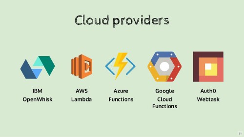 An introduction to Serverless or FaaS technology